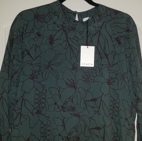 New acacia paradise dhermi maxi dress green P XS - Picture 5 of 15